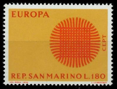 SAN MARINO 1970 Nr 956 postfrisch XFFBFB2