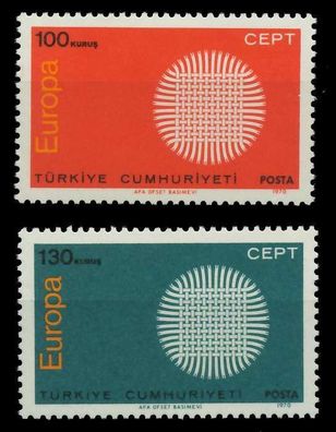 TÜRKEI 1970 Nr 2179-2180 postfrisch SA6EAB2