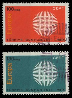 TÜRKEI 1970 Nr 2179-2180 gestempelt XFFC082