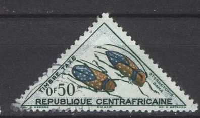 Zentralafrikanische Republik Porto Mi 1 gest Käfer mot2040
