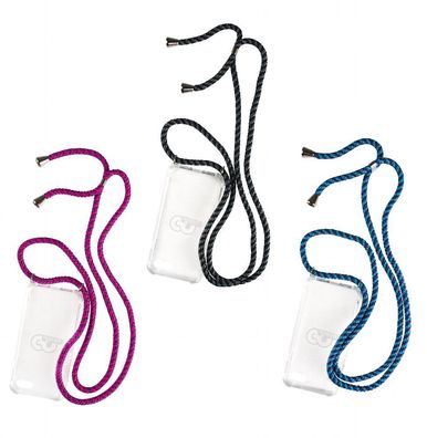 Handykette für iPhone 7 8 X Handy Tasche Schutz Hülle Cover Kordel Seil Kette