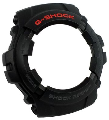 Casio | G-Shock G-101 Bezel Lünette schwarz mit roter Schrift