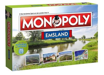 Monopoly Emsland Region Edition Ausgabe Spiel Gesellschaftsspiel Brettspiel