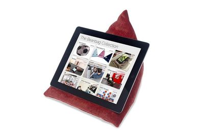 Techbed Edge Beanbags Kissen als Ständer für Tablets, e-Reader, Handys - Terr...