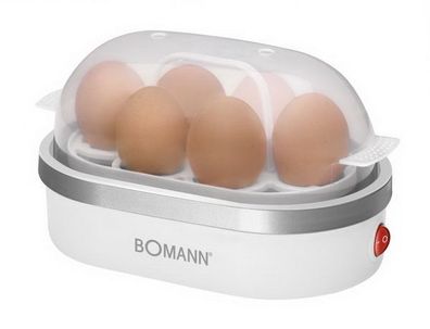 Bomann Eierkocher EK 5022 Kocher für bis zu 6 Eier EK 5022 WEISS
