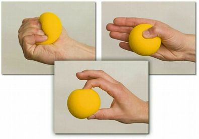 Russka Hand Gymnastik Ball Handtrainer Fingertrainer Antistress Ball Knetball