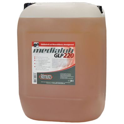 20 Liter Mineralisches Gleitbahnöl Kettlitz-Medialub GLP 220