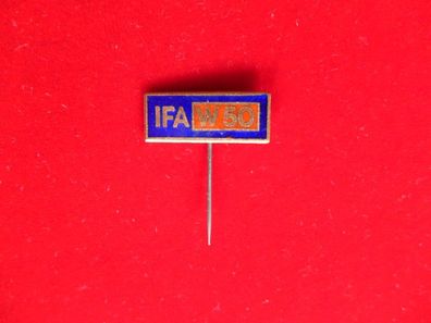 Pin Anstecknadel IFA - W50 , W 50 LKW , original DDR , emailliert