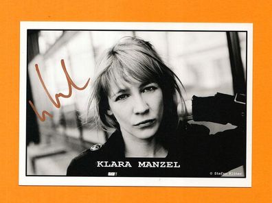 Klara Manzel (deutsche Schauspielerin ) - persönlich signiert