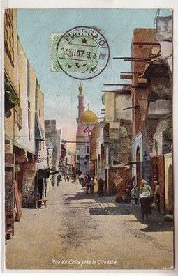 31427 Ak Port Said Rue du Caire pres la Citadelle Ägypten Egypt 1907