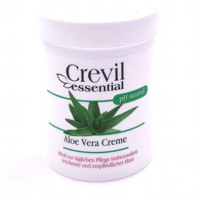 Original Aloe Vera Creme 150 ml PH neutral Crevil essential für beanspruchter Haut