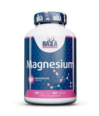 Haya Labs Magnesium Citrate 100 Tabs X 200 Mg
