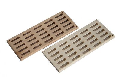 Sauna Zuluft GITTER XL | Lüftungsgitter Abluft Holz Luftzirkulation Baumaterial