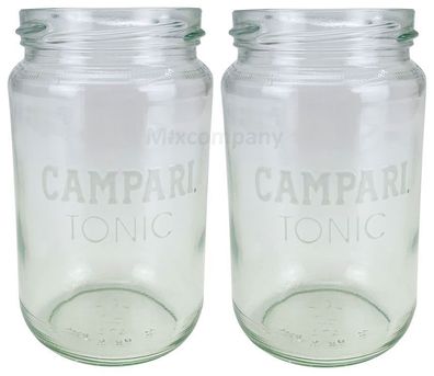 Campari Tonic Lynchglas Longdrinkglas Glas Gläser Set - 2x Cocktailglas