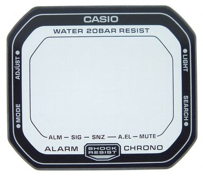 Casio G-Shock Mineral Uhrenglas mit Aufdruck GLX-5600-1ER GLX-5600-7ER