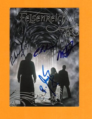 Felsenreich ( deutsche Dark-Rock-Band ) - persönlich signiert