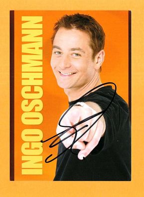 Ingo Oschmann Autogrammkarte - persönlich signiert