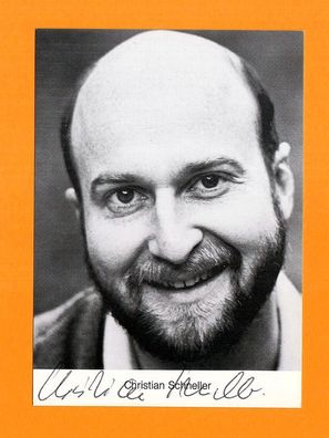 Christian Schneller - ( deutscher Schauspieler ) - persönlich signiert