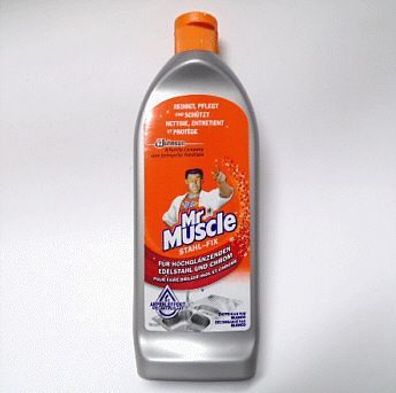 Mr Muscle Stahlfix Classic Stahlreiniger Chrom Edelstahl Putzmittel Reiniger 200ml