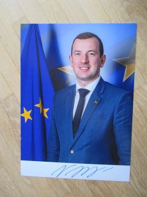 EU Kommissar Virginijus Sinkevicius - handsigniertes Autogramm!!!!