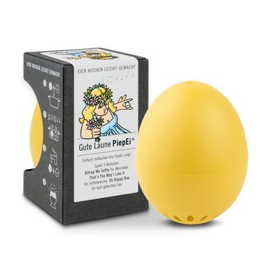 Brainstream PiepEi Gute Laune gelb Eierkocher Frühstücksei Ei Eier kochen