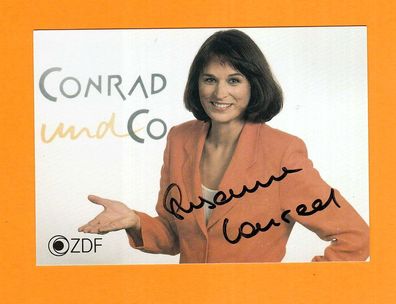 Susanne Conrad (Moderatorin - ZDF) - persönlich signiert