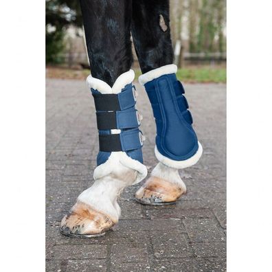 Gamaschen Safety Comfort HKM Fellgamaschen Sehnenschoner Beinschutz gepolstert