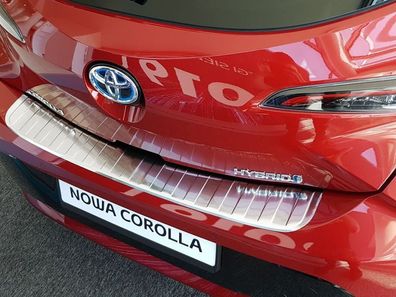 Ladekantenschutz | Edelstahl passend für Toyota Corolla XII hatchback 2018->