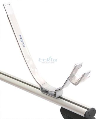 Eckla Combi Ovalbügel Stahl für T-Nuten Kajakdachhalter Paddelhalter Dachträger Set