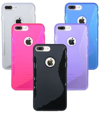 Tasche Apple iPhone 8 Plus Handyhülle Schutzhülle Flip Case Cover Etui Hülle