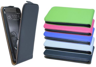 Tasche HTC One S9 Handyhülle Schutzhülle Flip Case Cover Etui Hülle