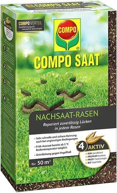 COMPO SAAT® Nachsaat-Rasen, 1 kg