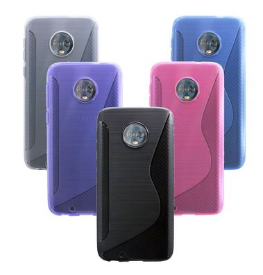 Handyhülle Motorola Moto G6 Plus Silikon Hülle Schutzhülle TPU Case Cover