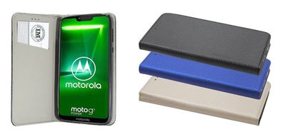 Tasche Motorola Moto G7 Power Handyhülle Schutzhülle Flip Case Cover Etui Hülle
