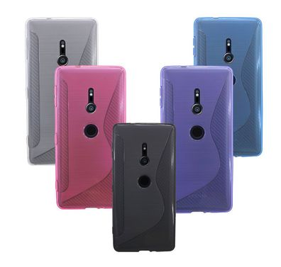 Handyhülle Sony Xperia XZ2 Silikon Hülle Schutzhülle Case Cover Backcover