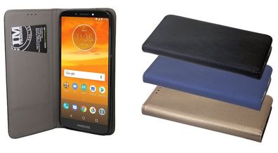 Tasche Motorola Moto E5 Plus Handyhülle Schutzhülle Flip Case Cover Hülle