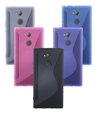 Handyhülle Sony Xperia L2 Silikon Hülle Schutzhülle Case Cover Backcover