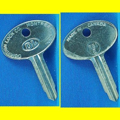 DL Schlüsselrohling R61E für CR ohne Profilbezeichnung 256 - 520 / italienische KFZ