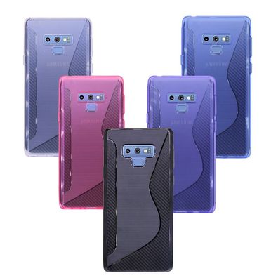 Handyhülle Samsung Galaxy Note 9 Silikon Hülle Schutzhülle TPU Case Cover