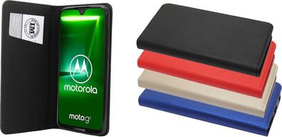 Tasche Motorola Moto G7 Plus Handyhülle Schutzhülle Flip Case Cover Etui Hülle