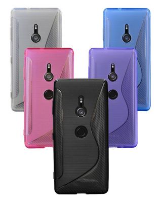 Handyhülle Sony Xperia XZ3 Silikon Hülle Schutzhülle Case Cover Backcover