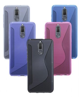 Handyhülle Huawei Mate 10 Lite Silikon Hülle Schutzhülle Case Cover Backcover