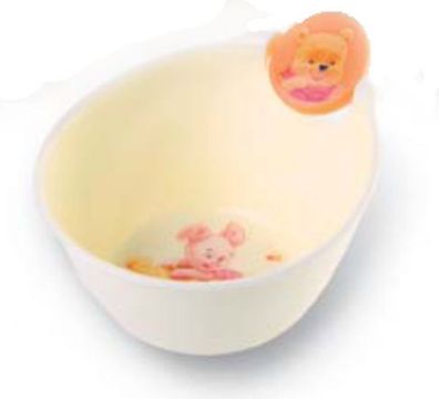 dinico Baby-Schale mit Drehspielzeug klein - Winnie Pooh Baby