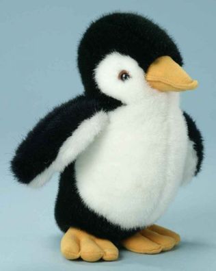 LEVUVU Pinguin schwarz-weiß-gelb 20 cm