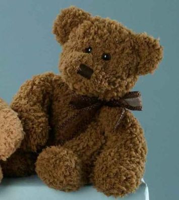 LEVUVU Schlenker-Sitzbär Teddybär mocca 20 cm
