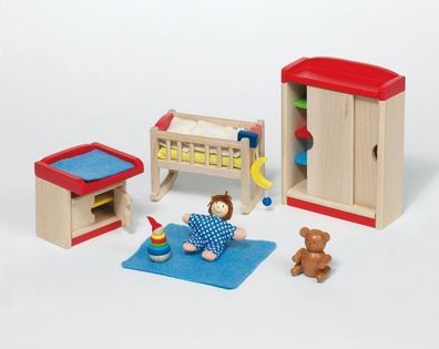 goki - Puppenhaus-Einrichtung Kinderzimmer