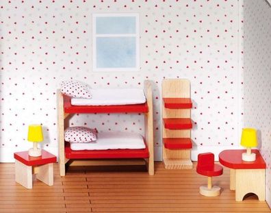 goki - Puppenhaus-Einrichtung Kinderzimmer II