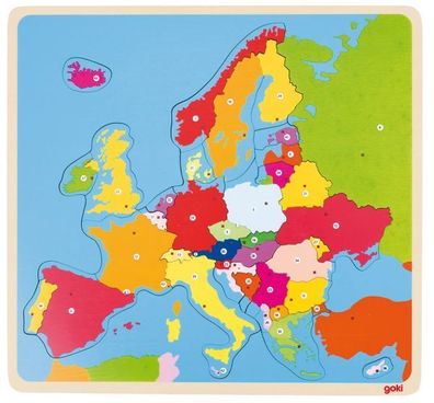 Goki Puzzle Europa