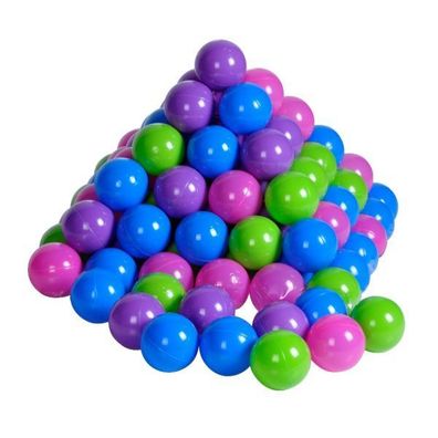 Spielbälle - Bälle 100 Stück pastell, 6 cm, im Netz