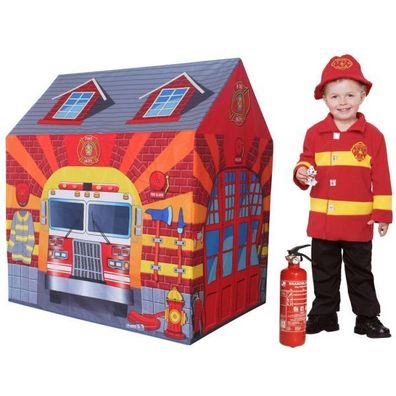 Spielzelt Hauszelt Feuerwehr